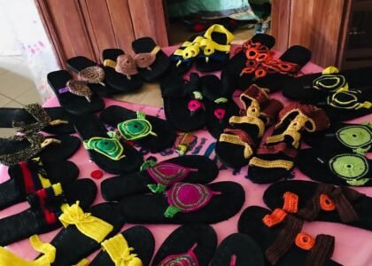 female footwares made by knitting